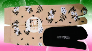 Grosir kaos kaki motif bunga di solo