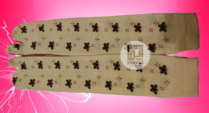 Grosir kaos kaki motif bunga murah solo