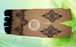 Jual Kaos Kaki Motif Henna Murah di Solo