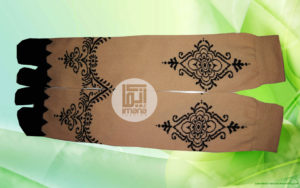 Jual Kaos Kaki Motif Henna Murah di Solo