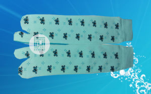 Grosir Kaos Kaki Muslimah Motif Kupu Kupu di Solo